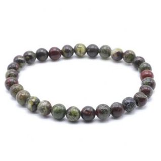 Pulsera 6mm Jaspe Sangre de Dragon